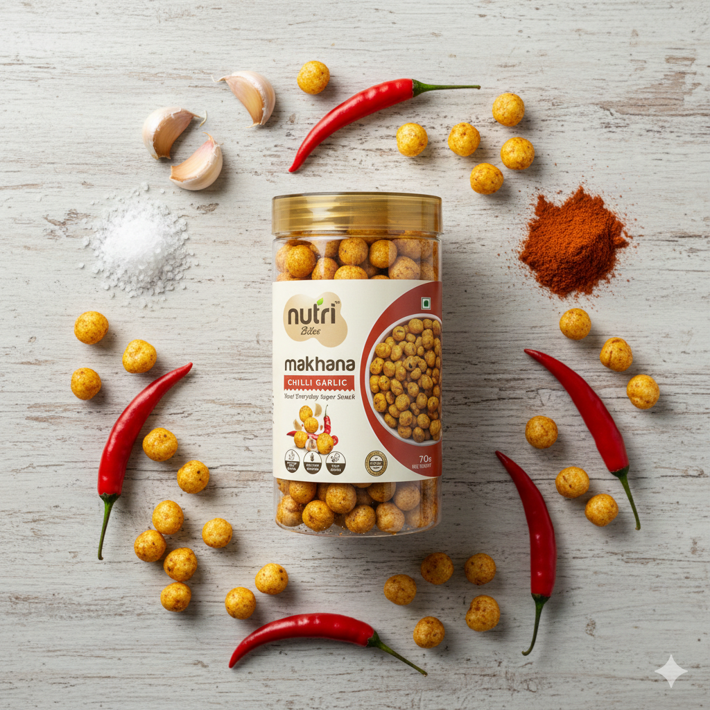 Chilli Garlic Makhana