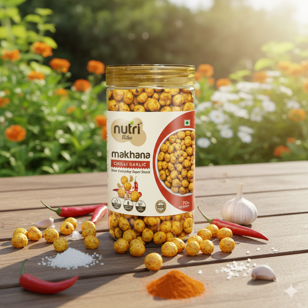 Chilli Garlic Makhana