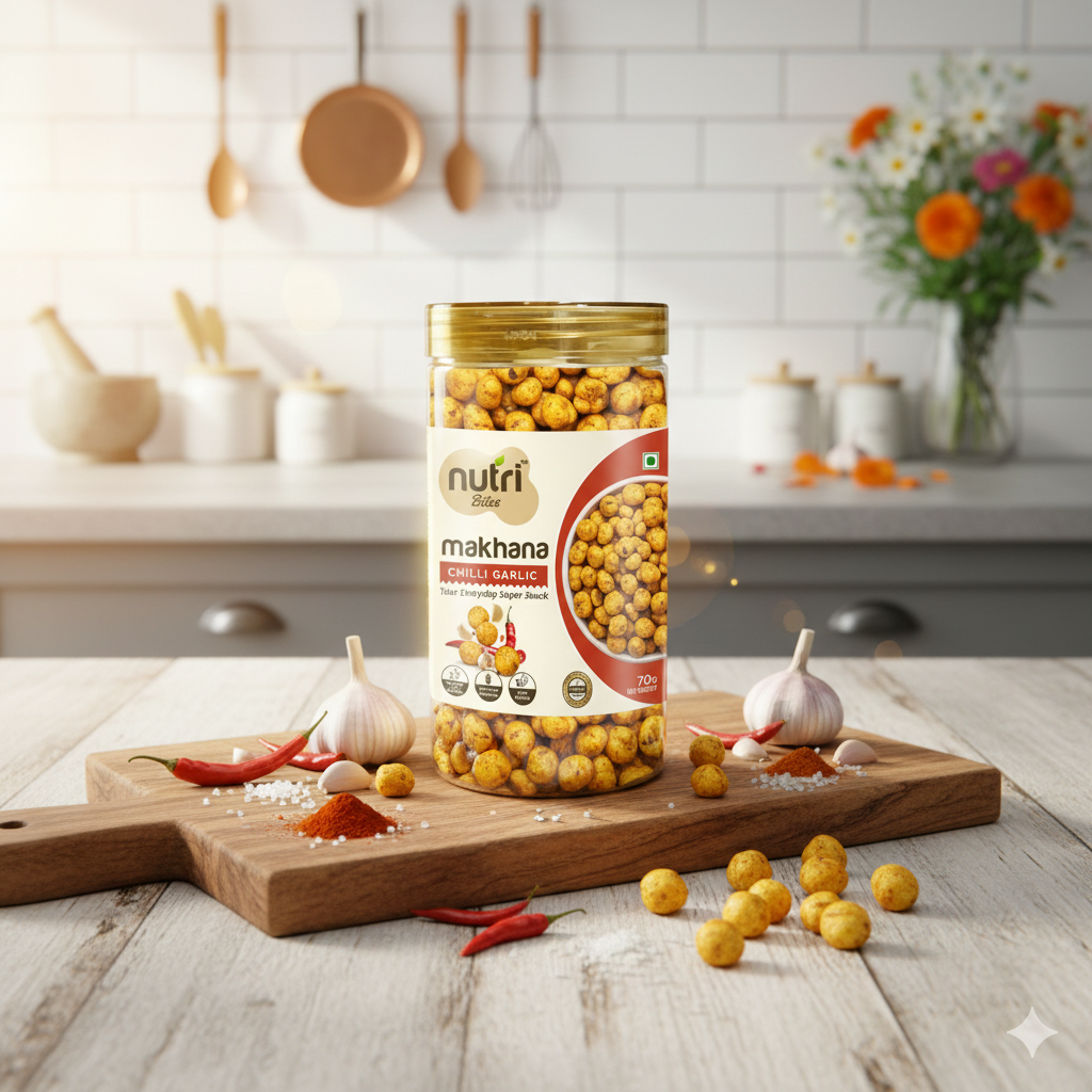 Chilli Garlic Makhana